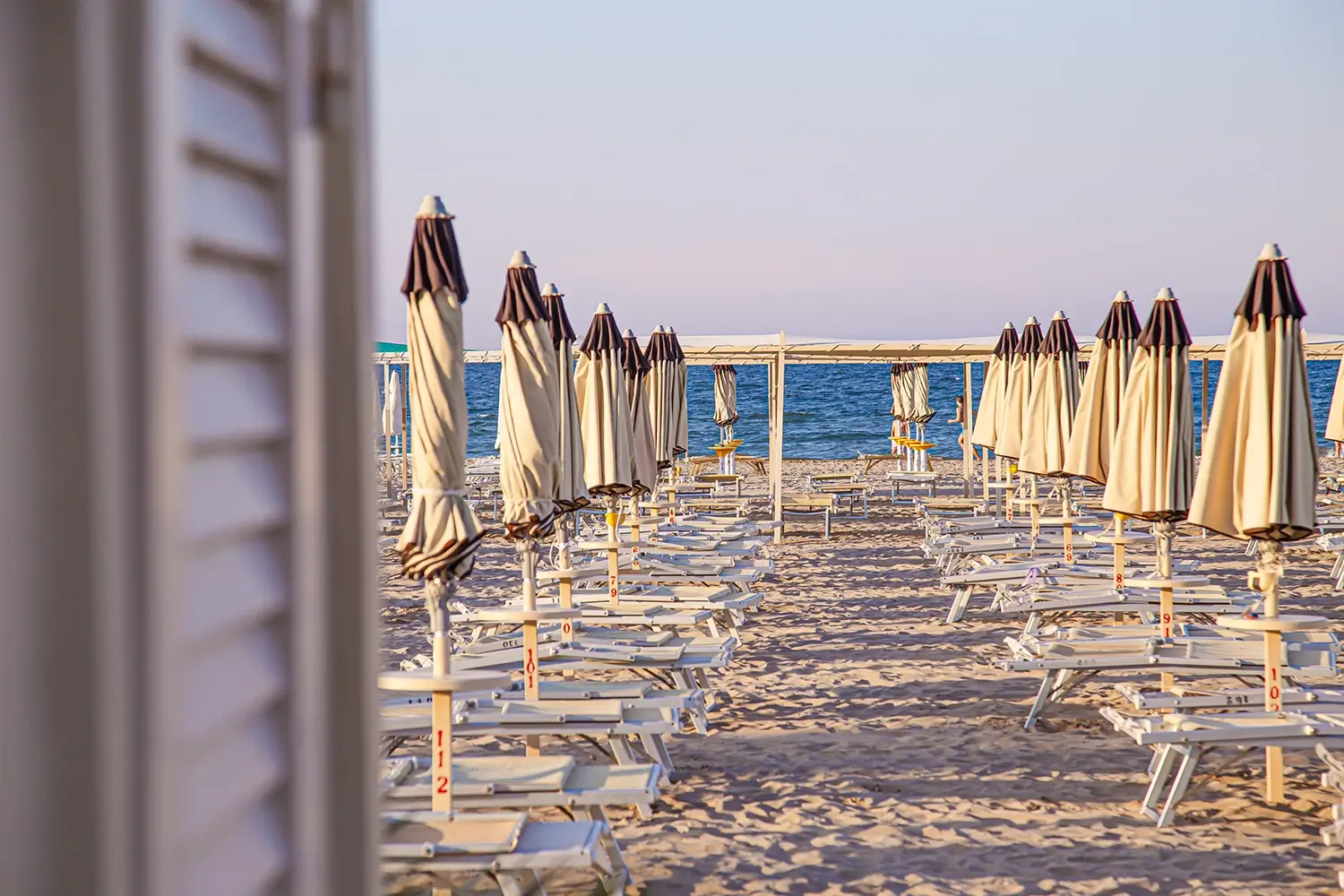 spiaggia a Riccione